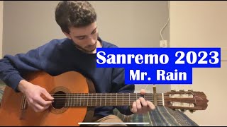 Mr. Rain - Supereroi | Guitar Cover-Tutorial | Sanremo 23