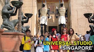 CHALLENGING RIDES and ATTRACTIONS at  UNIVERSAL STUDIO, SINGAPORE