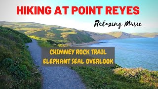 Hiking at Point Reyes | Chimney Rock Trail | Elephant Seal Overlook | Relaxing Music for meditation