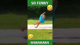 She slipped 🤣🤣 #funny #viralshorts viral #ytshorts #viral #fails #failvideo