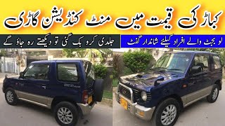 Mini Pajero 1100cc Mint Condition Jeep in Very Low Price - Used Cars in pakistan