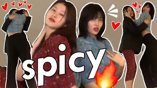 TWICE sana and momo have spicy *tension* at 3am 🌶️