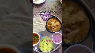 KOLHAPUR MUTTON THALI | DEHAATI - KOLHAPUR FINE DINNING SPECIAL NON VEG MUTTON THALI KOLHAPUR