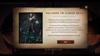 How to attend Diablo Immortal Closed Beta