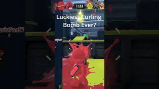 Luckiest Curling Bomb Ever?