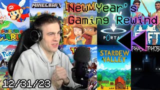 Playing EVERY Major Game I've Played in 2023!! | gamerboy80 VODS 12/31/23