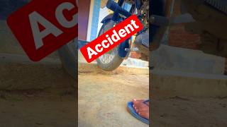 Bullet Se Stunt Karte Samay Accident Ho Gya 😱 End Tak Dekhna #youtubeshorts #bullet #shorts #stunt