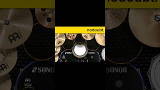 Nodoubt #skinrealdrum #drumcover #skinydrumer