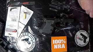 HOW TO UPGRADE YOUR GLOCK EXTENDED MAGAZINE RELEASE GOLD GLOCKSTORE TEARDROP 5 STAR ARMOR BLING