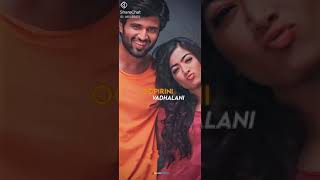 Vijay Devarkonda Whatsapp Status|Rashmika Mandanna Whatsapp Status