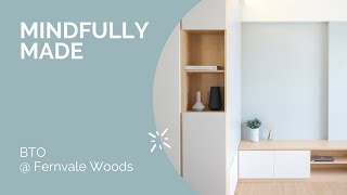 HDB BTO @ Fernvale Woods | Before And After Home Renovations In Singapore