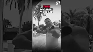 Doorbell Camera Catches Aggressive Threats 😨 #Shorts