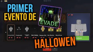 TODOS LOS ITEMS DEL PRIMER EVENTO de EVADE HALLOWEN🎃