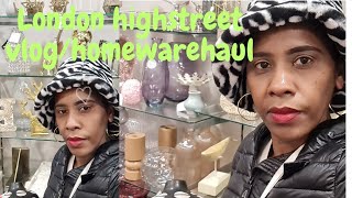 London High Street vlog/ Tkmax homeware haul   #londonvlog