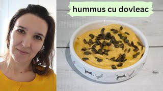 Hummus cu dovleac copt 💛