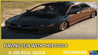 TRYIN OUT THEE EVO 8/FORZA HORIZON 2