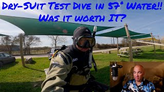 Dry Suit Test-Dive! February 2023