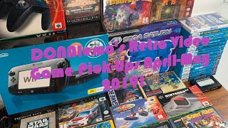 Retro Video Game Pick-Ups April-May 2019! - DONNIemo