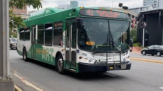 Arlington transit NABI 40 LFW gen III #5099 and WMATA metro 2020 New flyer Xcelsior XN40 #3349