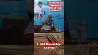 Al Habib Ahmad Abduloh Bin Syueb|solat sunat mahal