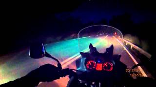 V-STROM forest in the night (ΕΛΕΟΥΣΑ-ΑΡΧΙΠΟΛΗ) RODOS-GREECE!