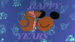 Disney's Happy 50 years (1972-73) logo (HD Widescreen, Restored)