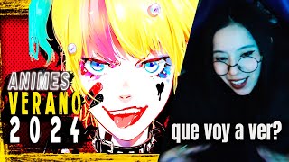 QUE VOY A VER??!! REACCIÓN ESTRENOS ANIME VERANO 2024 de LOLWEAPON