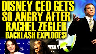 DISNEY CEO SNAPS AFTER RACHEL ZEGLER BACKLASH & SNOW WHITE BOYCOTT! THIS IS A TOTAL FAILURE