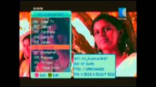 13 Malayalam and Tamil Channels On Eutelsat 70B at 70 5°East FTA Kuband