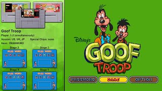 Goof Troop (SNES) Playthrough