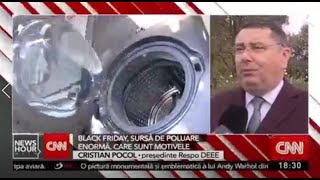 Black Friday - o sursă majoră de poluare a mediului înconjurător! (News Hour, Antena 3 CNN)