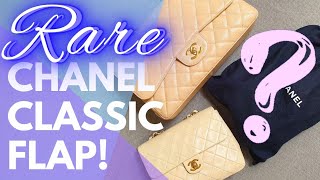 RARE CHANEL CLASSIC FLAP UNBOXING!