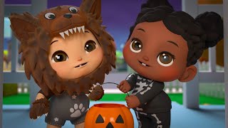 Halloween Trick or Treat! | Learning Songs for Kids 🎶 | Sing Along Nursery Rhymes