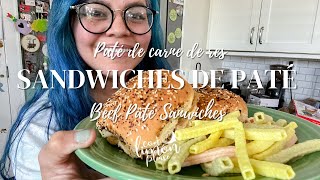 Sándwiches de Paté de Carne de Res | Prepara sandwichitos para fiestas | Sonora