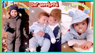 WEEKEND VLOG with a 2 year old and 7 month old baby. What we get up too! Life as a young mummy x