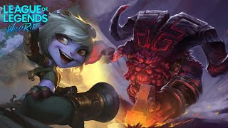 WILD RIFT TRISTANA CAN BEAT THE ORNN & WIN SHE'S TEAM !!