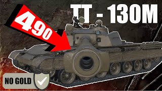 TT-130M  battle pass booster heavy with 490 Alpha gun ! World of Tanks