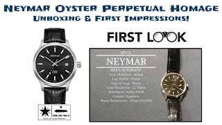 Rolex Oyster Perpetual Homage from Neymar - Unboxing Video