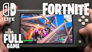 Fortnite on Nintendo Switch Lite #654 - FULL GAME