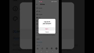 Instagram Account Logout Shorts 2023 || Logout Shorts On Instagram