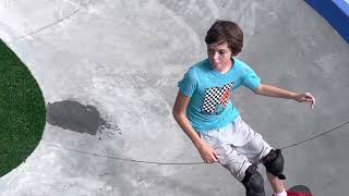 Ethan on the pump track #2