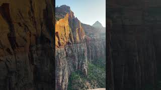 Anyone else fall in love with this Zion view? #youtubeshorts #travel #adventure #views #zion