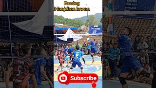 passing manjakan lawan #hobivoli #pecintavoliball #volleyballequipment #volitarkam #voli