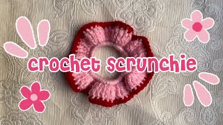 QUICK & ADORABLE Crochet Scrunchies Tutorial! Perfect for Beginners 🌸