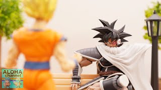 DRAGON BALL STOP MOTION SON GOKU VS TULECE TULECE'S UNEXPECTED TRANS FORMATION S.H.FIGUARTS