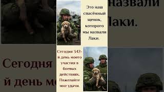 Сегодня 342-й день моего участия в боевых действиях. Пожелайте мне удачи.