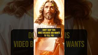 🛑 DON'T SKIP THIS VIDEO BECAUSE GOD WANTS TO TELL YOU || God's Message Now ! #jesus #bible #god #yt