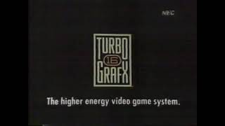 TURBO GRAFX 16 Commercial aired October 23, 1989