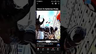 Venom Versus SpiderMan Finally! #shorts | superWither1234