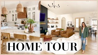 NEW CONSTRUCTION HOME TOUR after we've moved in! | COZY HOME DESIGN & STYLING IDEAS